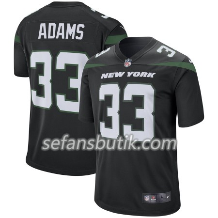 New York Jets Tröjor Jamal Adams 33 Nike Svart - Herr New York Jets Tröjor Jamal Adams 33 Nike Svart - Herr